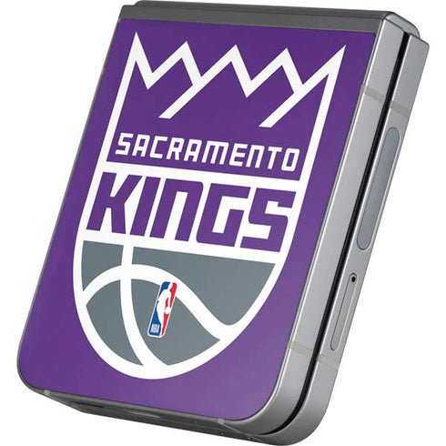 NBA Sacramento Kings Large Logo Galaxy Z Flip6 Skin